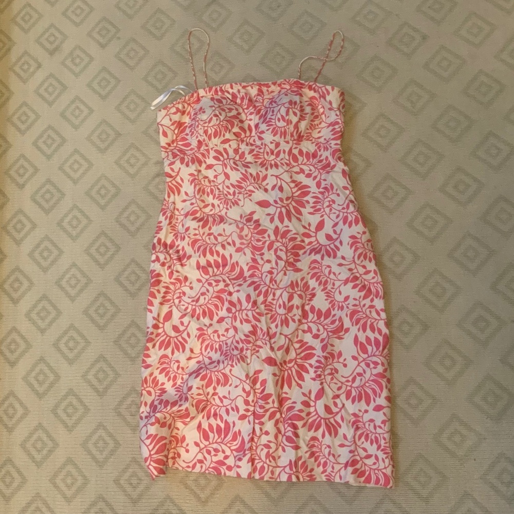 Vineyard Vines Pink Spaghetti Strap Dress size 6